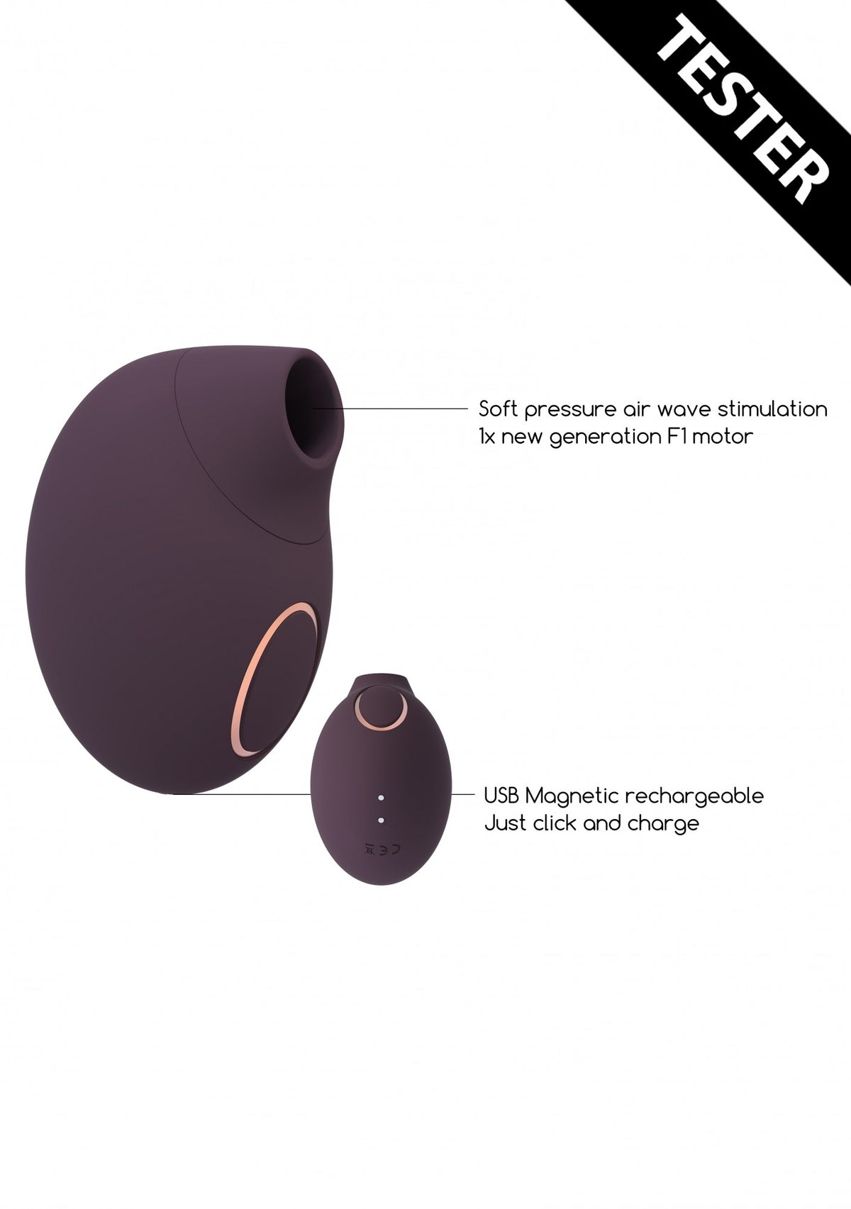 TESTER ESTIMULADOR SEDUCTIVE MORADO IRRESISTIBLE
