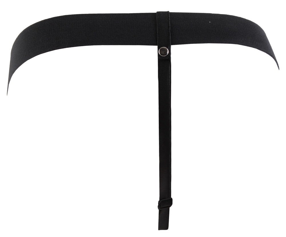 STRAP-ON OCO COM TESTÍCULOS 9" FETISH FANTASY SERIES BRANCO - Lust Sexshop
