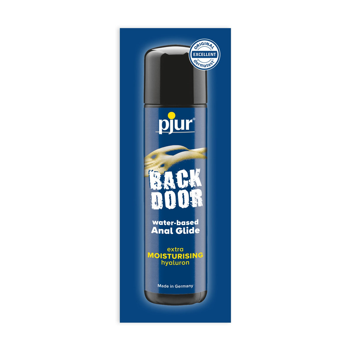 LUBRIFICANTE À BASE DE ÁGUA PJUR BACK DOOR MOISTURISING 2ML - Lust Sexshop