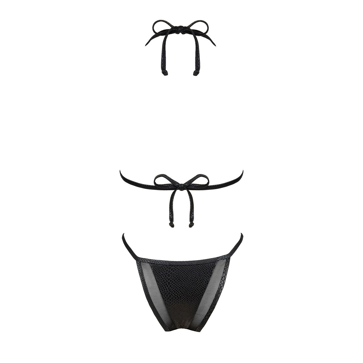 BIQUÍNI PUNTA NEGRA OBSESSIVE - Lust Sexshop