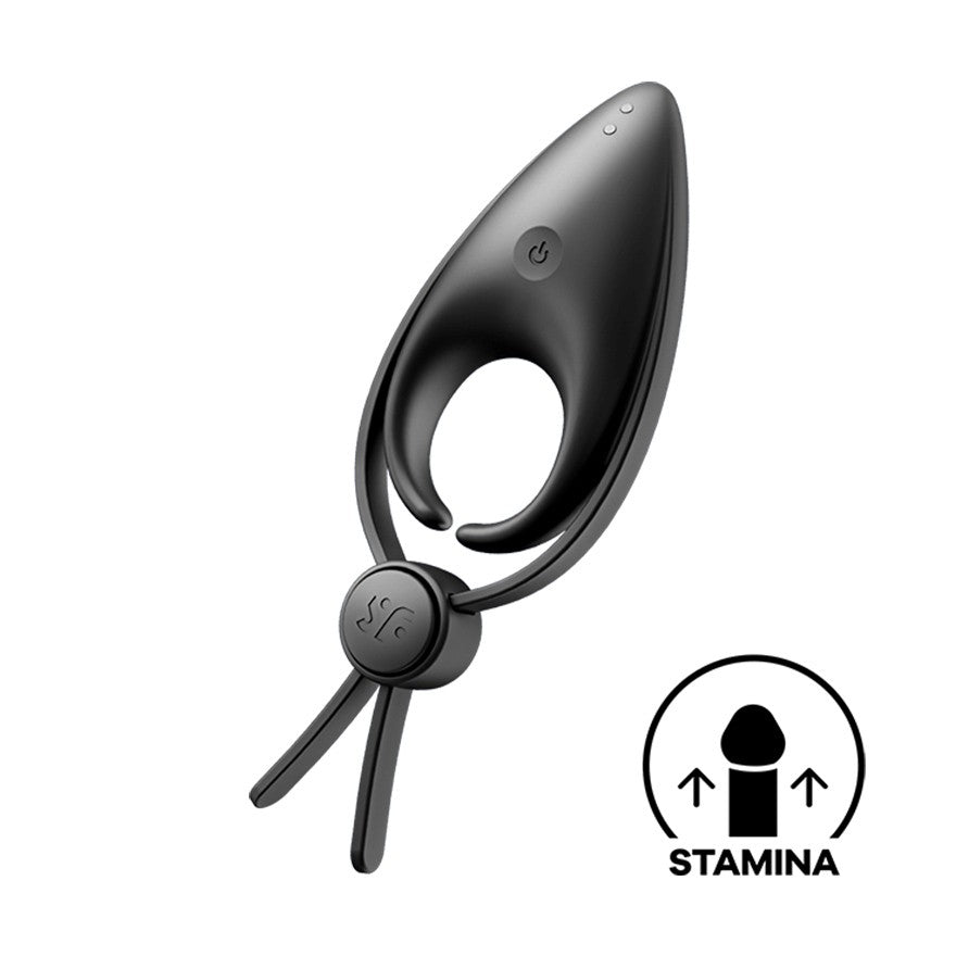 ANEL VIBRATÓRIO SNIPER SATISFYER PRETO - Lust Sexshop