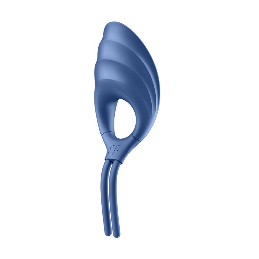 ANEL VIBRATÓRIO SWORDSMAN SATISFYER AZUL - Lust Sexshop