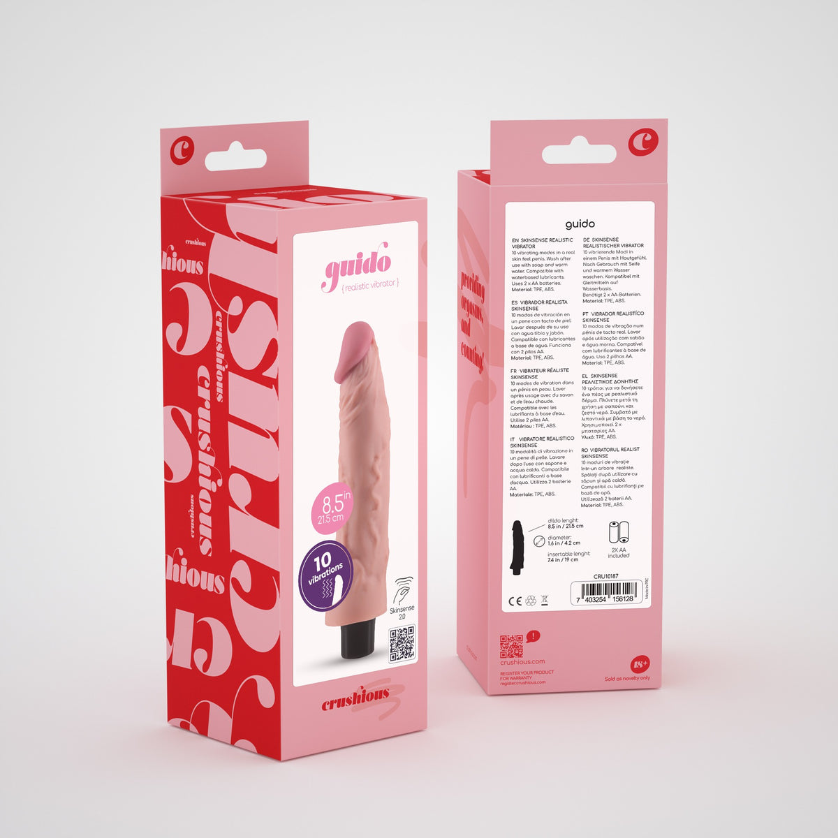 VIBRADOR REALISTA GUIDO CRUSHIOUS