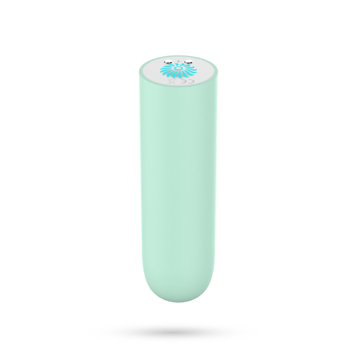 QUACKERS USB RECHARGEABLE VIBRATING BULLET MINT GREEN CRUSHIOUS