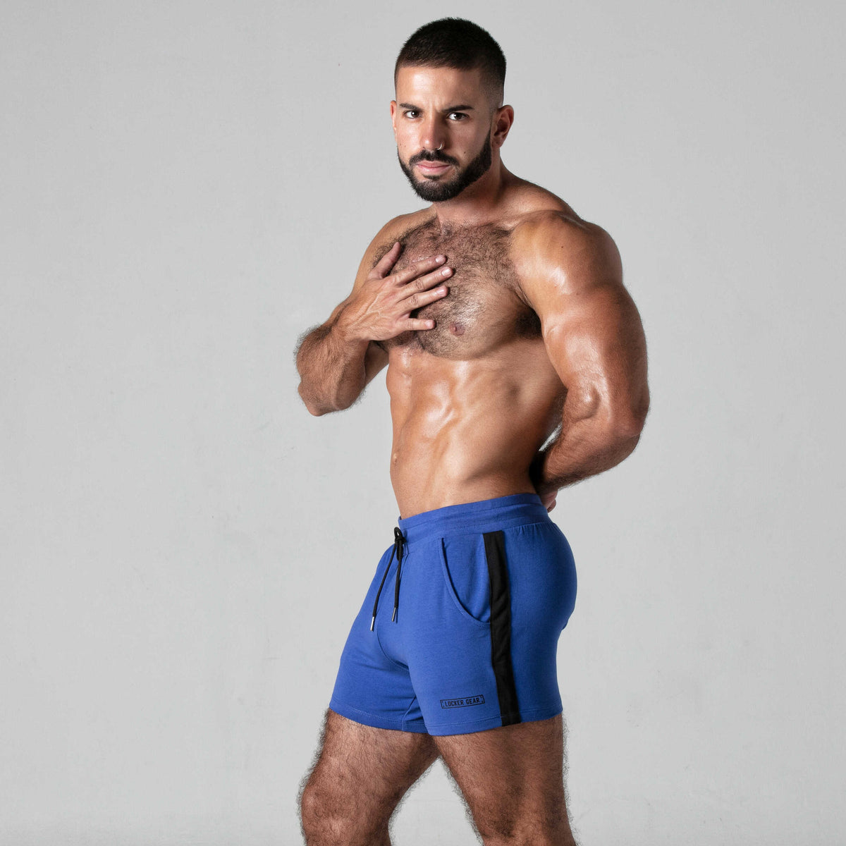 LOCKER GEAR TOUCH IT MINI SHORT BLUE