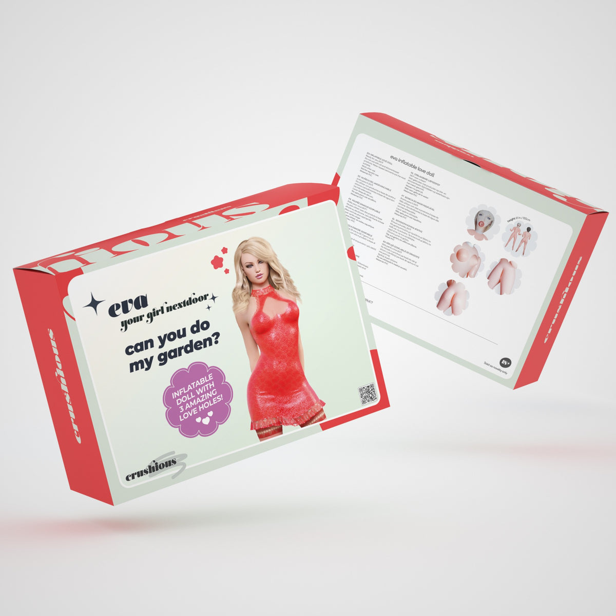 EVA A VIZINHA BONECA INSUFLÁVEL LOIRA CRUSHIOUS - Lust Sexshop