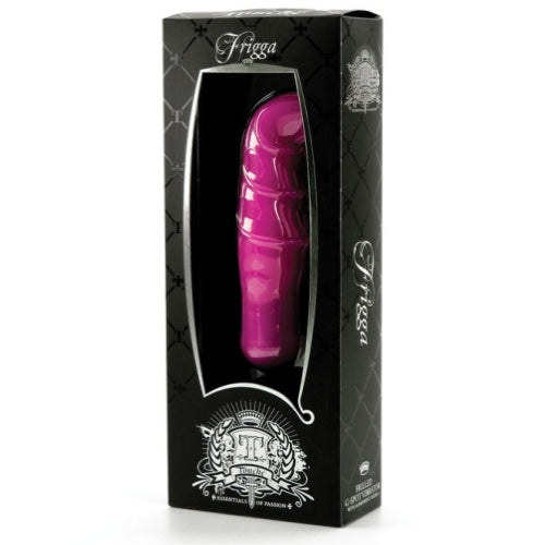 VIBRADOR FRIGGA ROSA EMBALAGEM PRETA - Lust Sexshop