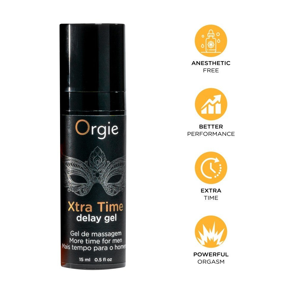 GEL RETARDANTE XTRA TIME 15ML ORGIE