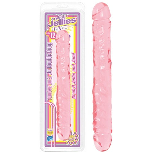 DILDO DUPLO JR. DOUBLE DONG 12'' ROSA - Lust Sexshop