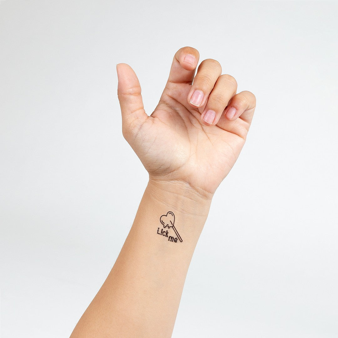 CONJUNTO DE 10 TATUAGENS TEMPORÁRIAS - CANDY COLLECTION CHIC TATTOO SECRET PLAY - Lust Sexshop