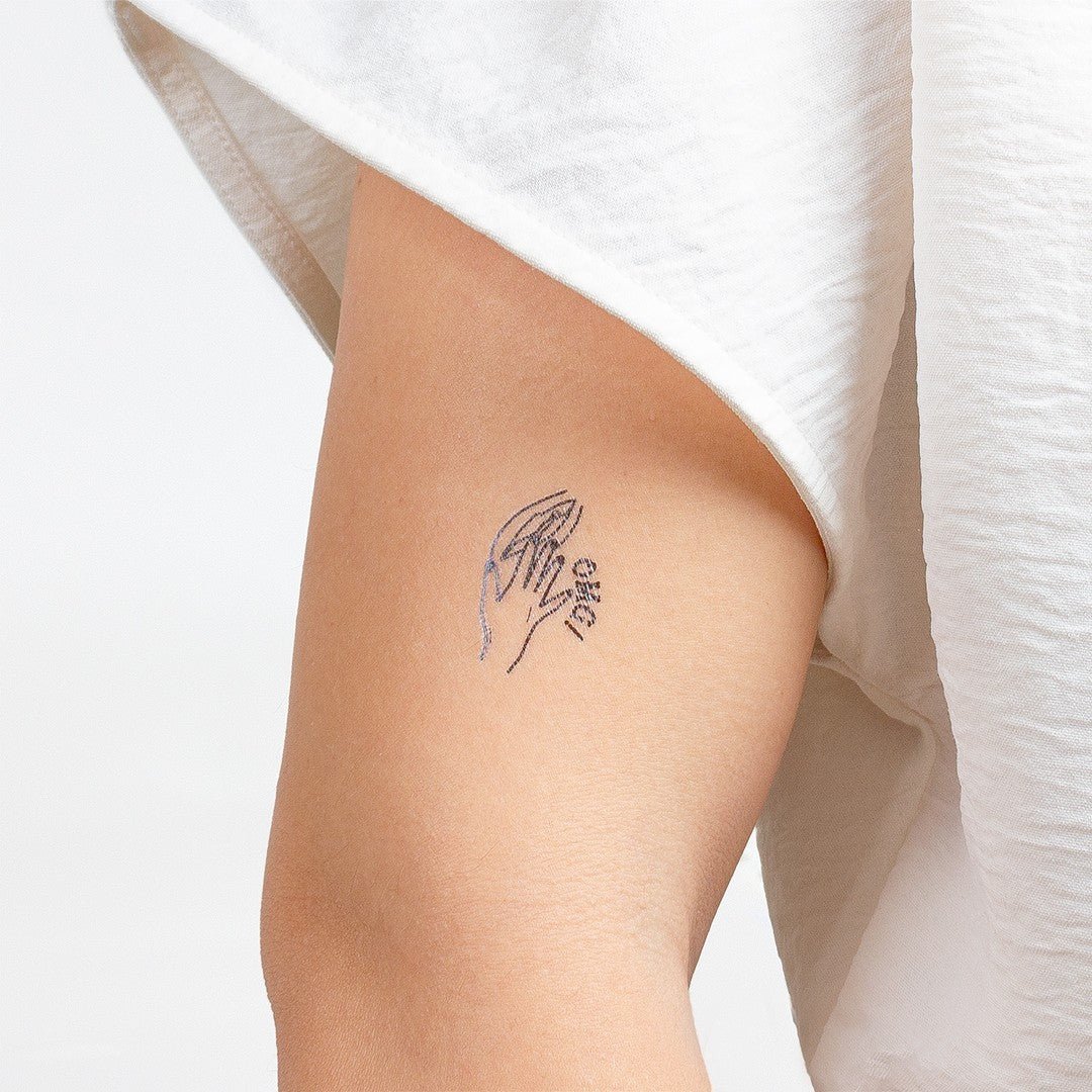CONJUNTO DE 10 TATUAGENS TEMPORÁRIAS - KINKY COLLECTION CHIC TATTOO SECRET PLAY - Lust Sexshop