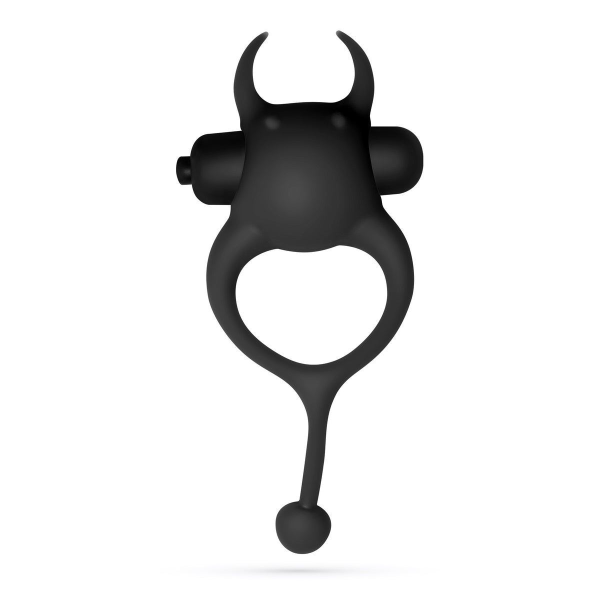 DAEMON ANEL PARA O PÉNIS COM BALA RECARREGÁVEL PRETO CRUSHIOUS - Lust Sexshop
