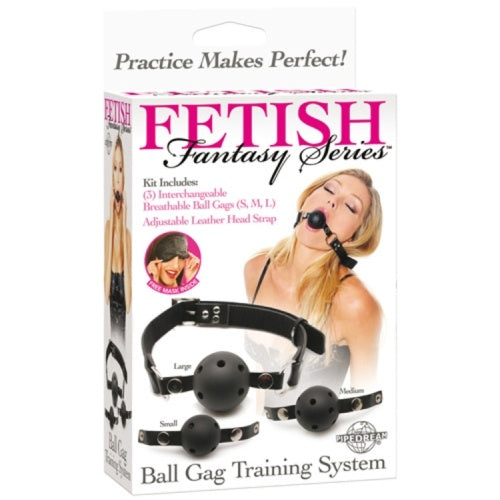 MORDAÇA DE TREINO BALL GAG TRAINING SYSTEM FETISH FANTASY SERIES - Lust Sexshop