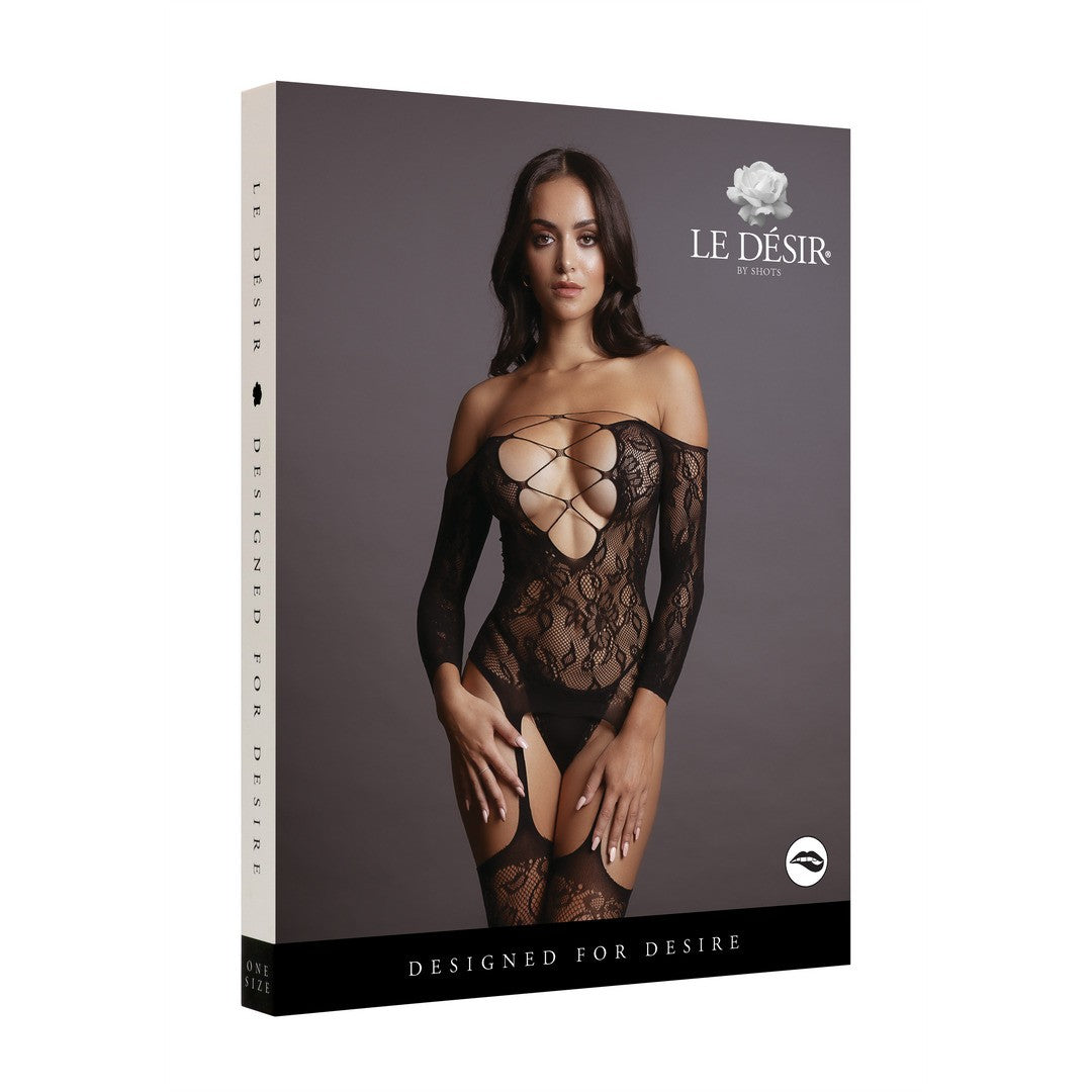 CATSUIT CRISS CROSS NECK LE DÉSIR