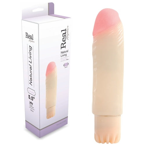 VIBRADOR JELLY REAL RAPTURE SEAQUAKE 5.5'' - Lust Sexshop