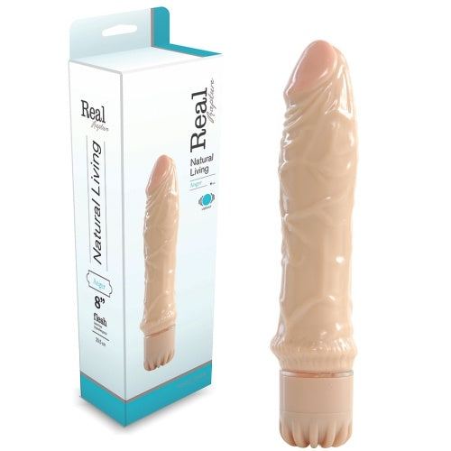 VIBRADOR REALÍSTICO REAL RAPTURE ANGER 8'' - Lust Sexshop