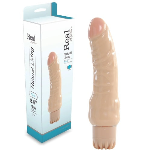 VIBRADOR REALÍSTICO REAL RAPTURE WHIRL 8.5'' - Lust Sexshop