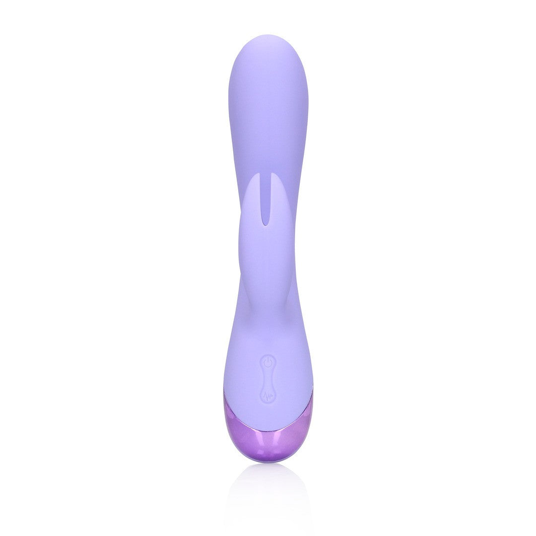 VIBRADOR SMOOTH SILICONE RABBIT DIGITAL LAVENDER LOVELINE