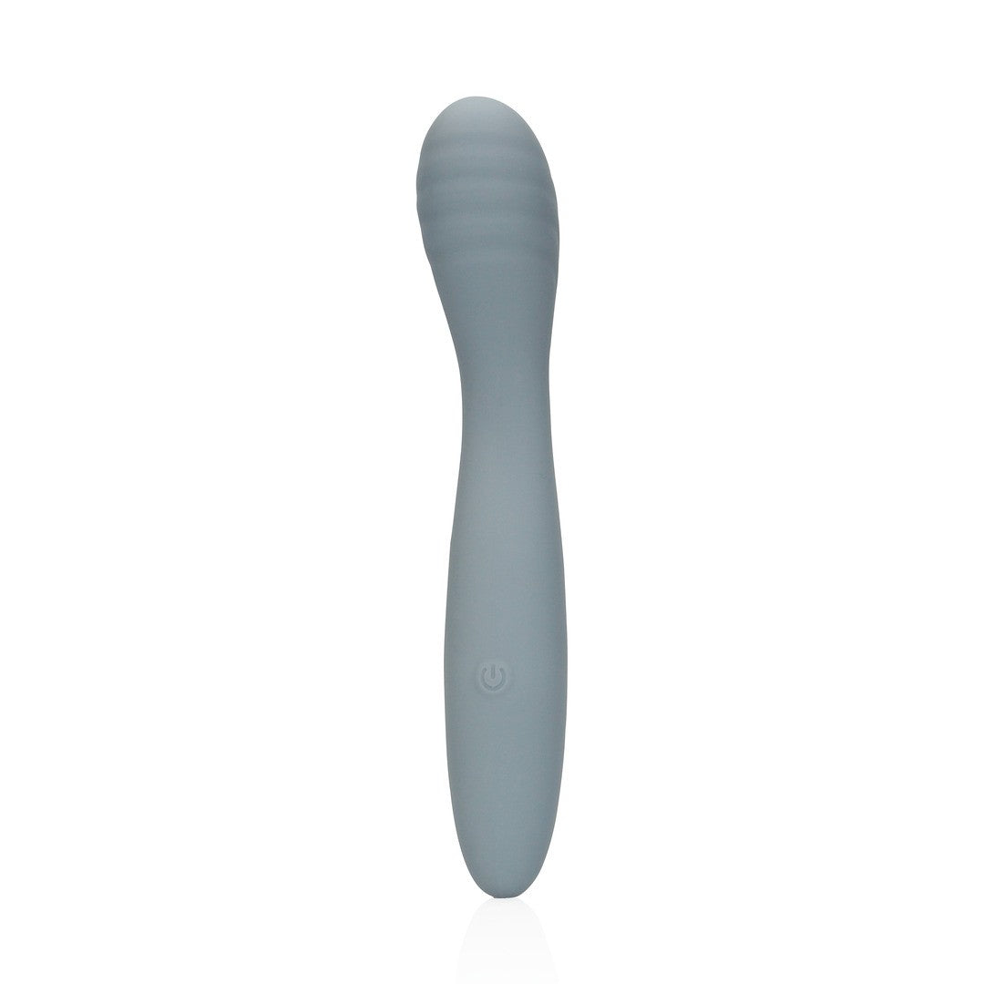 LOVELINE ULTRA SOFT SILICONE G-SPOT VIBRATOR BASALT GREY