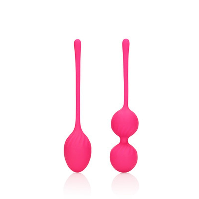 CONJUNTO DE 2 BOLAS VAGINALES THUMPING KEGEL WILD STRAWBERRY LOVELINE