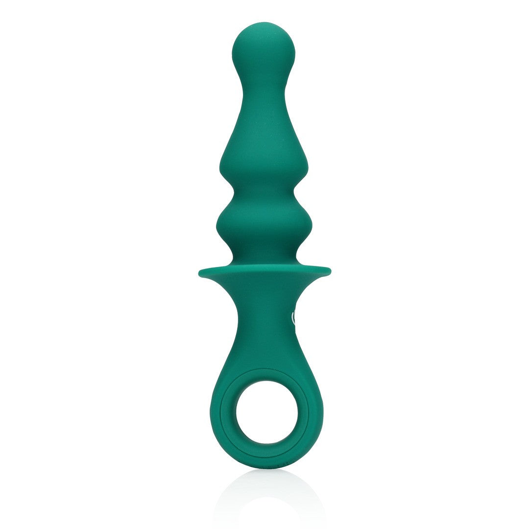 PLUG ANAL PEÃO COM VIBRAÇÃO PEACOCK PLUME LOVELINE