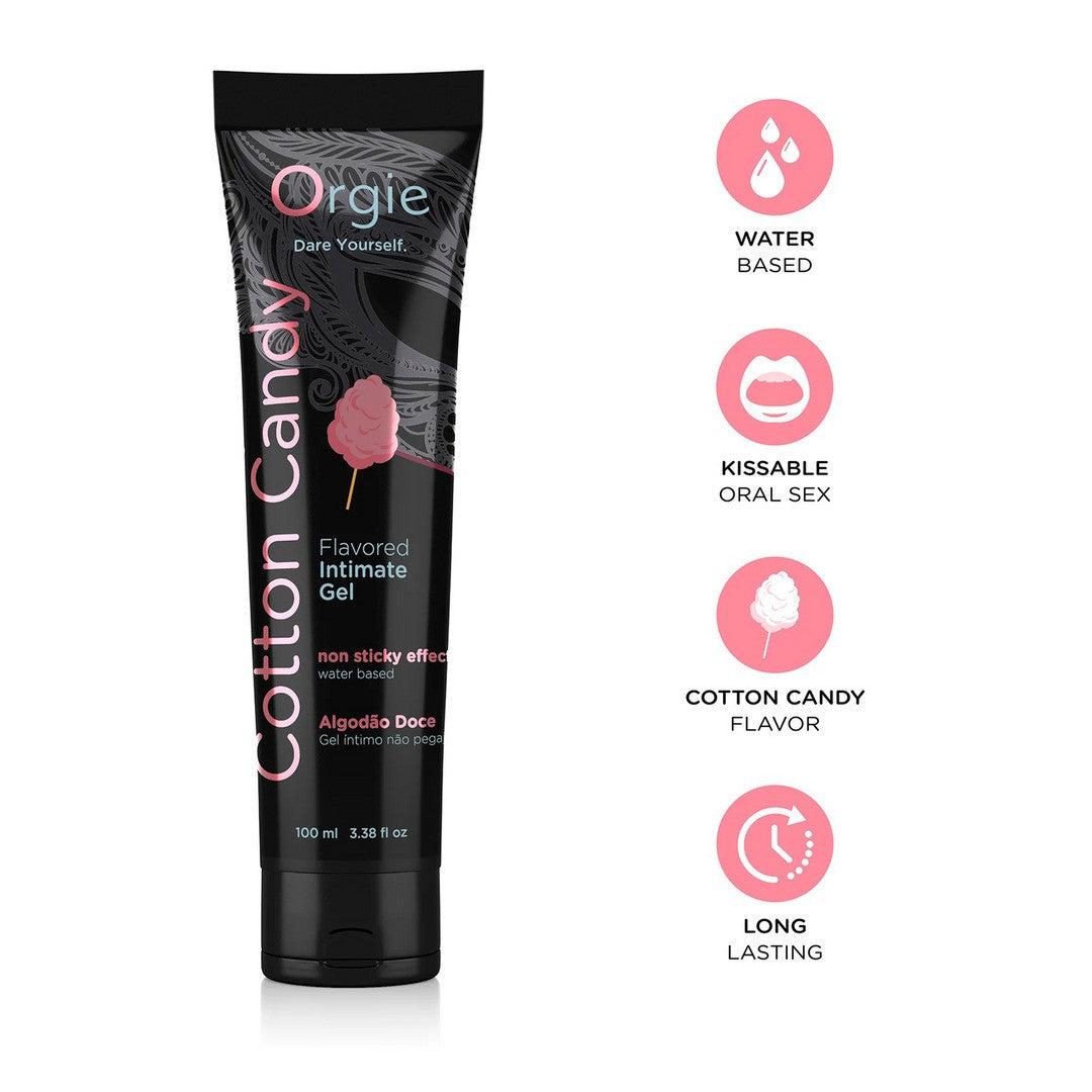 ORGIE LUBE TUBE COTTON CANDY WATERBASED 100ML