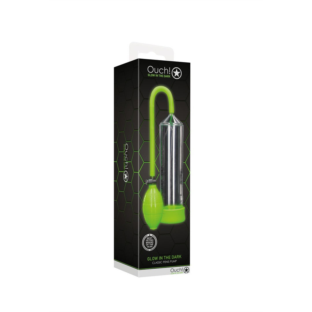 CLASSIC PENIS PUMP GLOW IN THE DARK